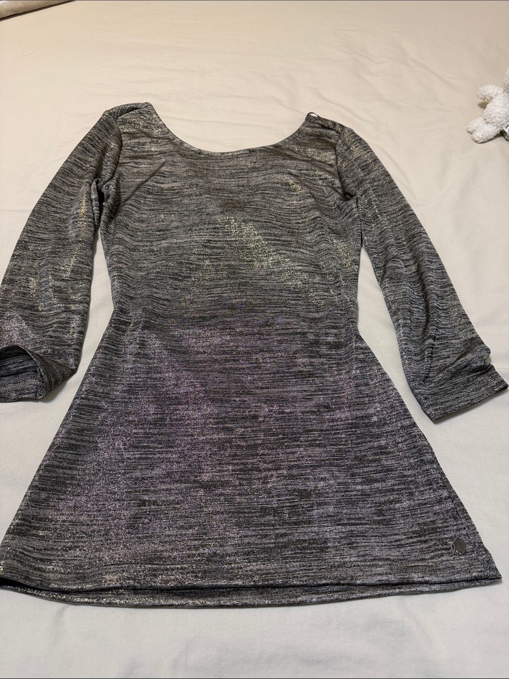 Guess Silver Gray Long Sleeve Tunic